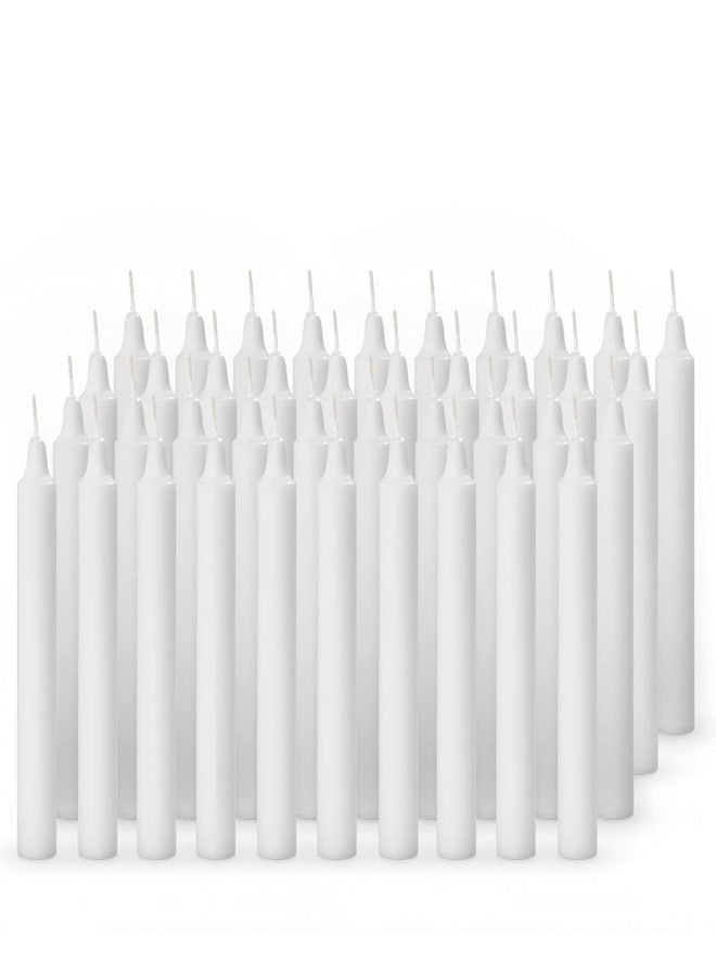ASIDEA Stick Candles for Diwali Decoration, Birthday, Festival, Celebration (White) - Image 3